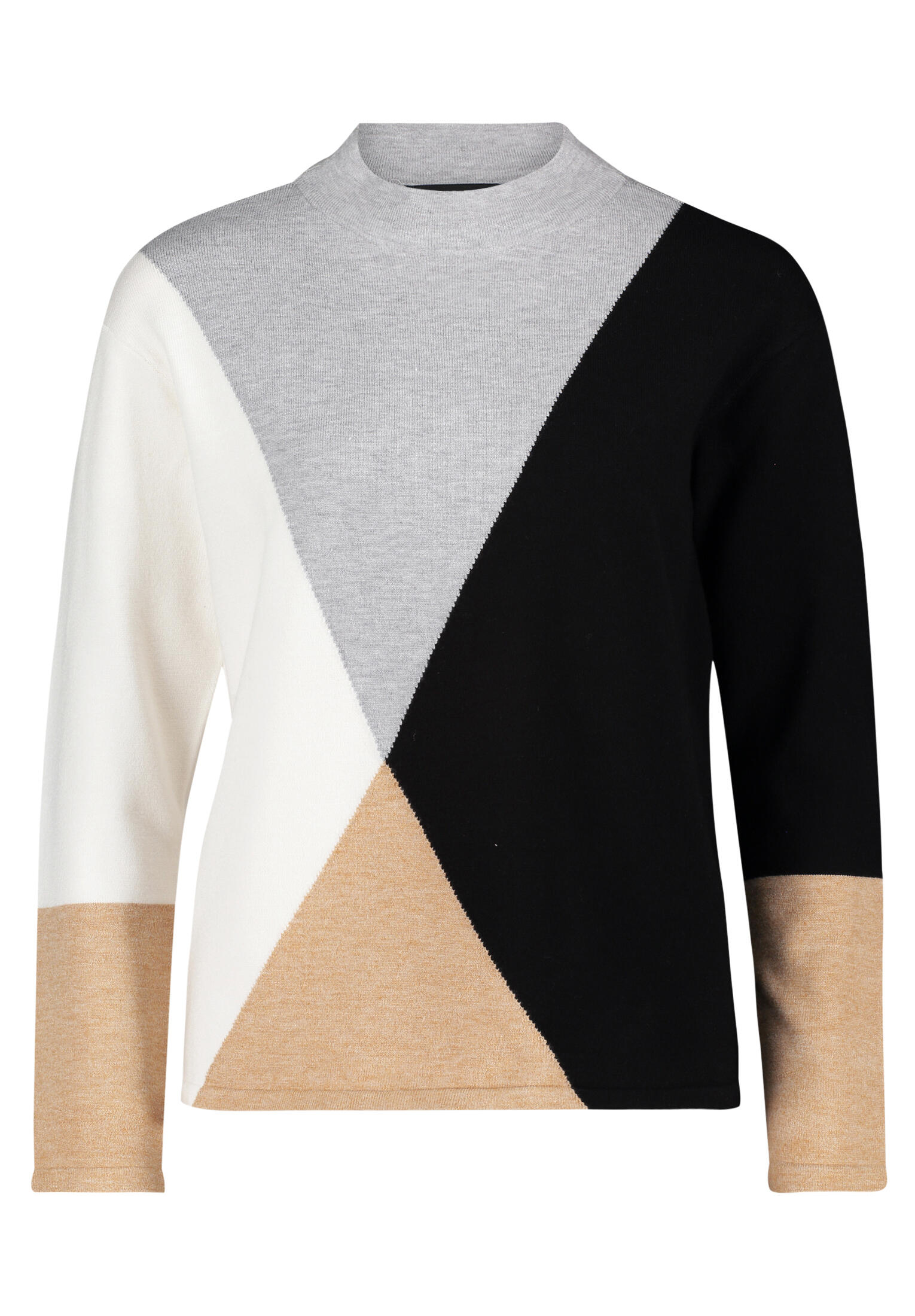 Pull court en maille à manches 1