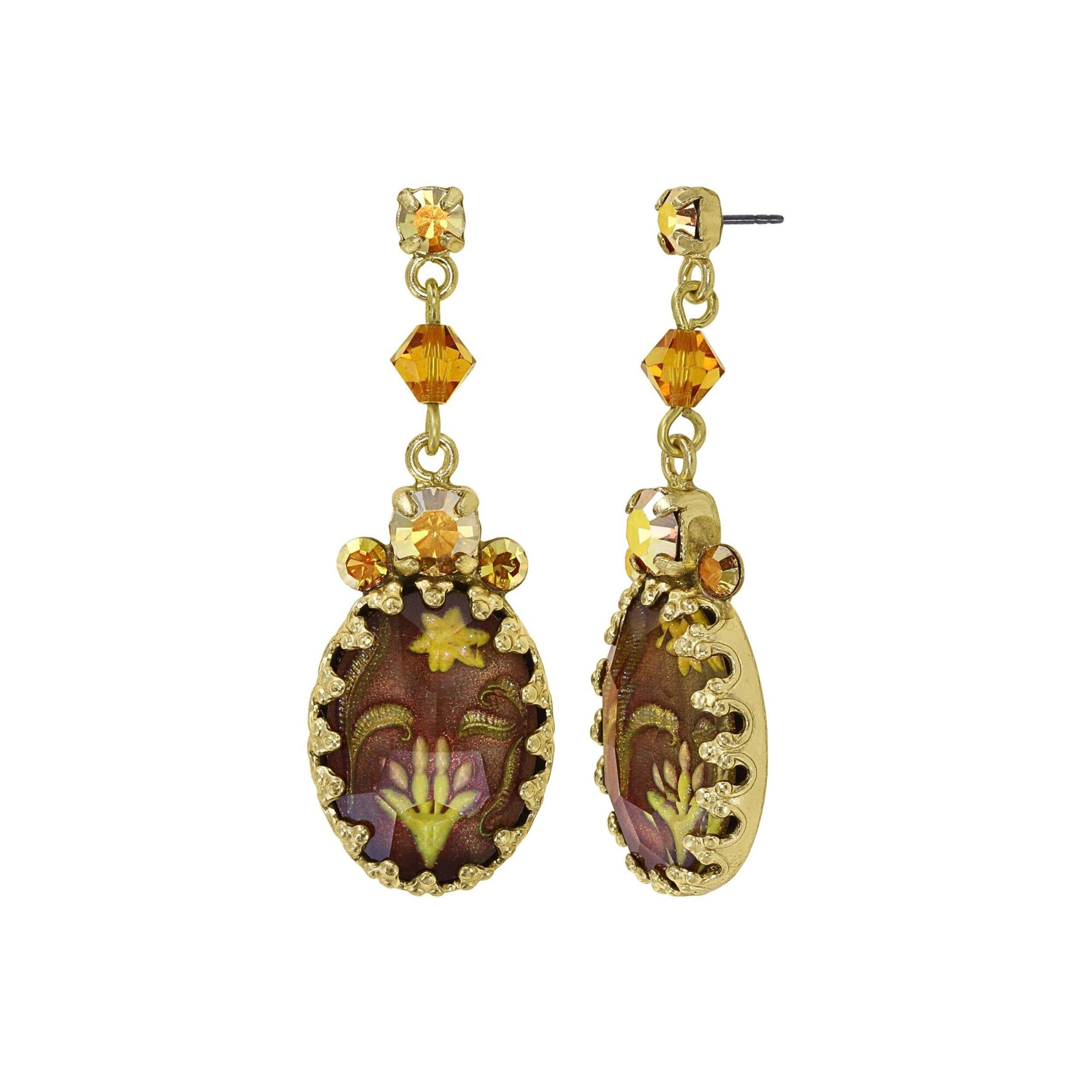Boucles d'oreilles - Chinoiserie
