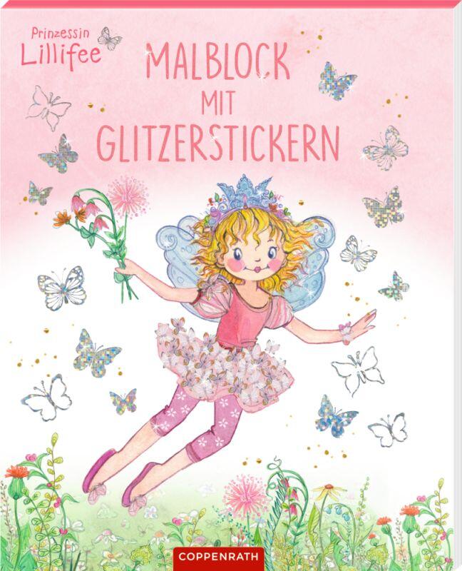 Malblock mit Glitzersteinchen Prinzessin Lillifee