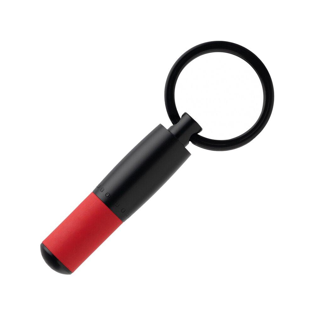 Hugo Boss - HAK007P - Schlüsselanhänger - schwarz/rot - Gear Matrix