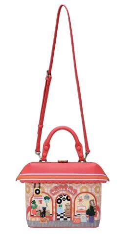 VENDULA LONDON VINYL GRAB BAG Grosse Hand und Schultertasche 