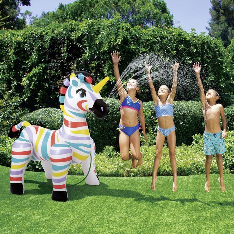 Summer Waves Unicorn Water Slide Water Sprinkler Toys Summer Waves