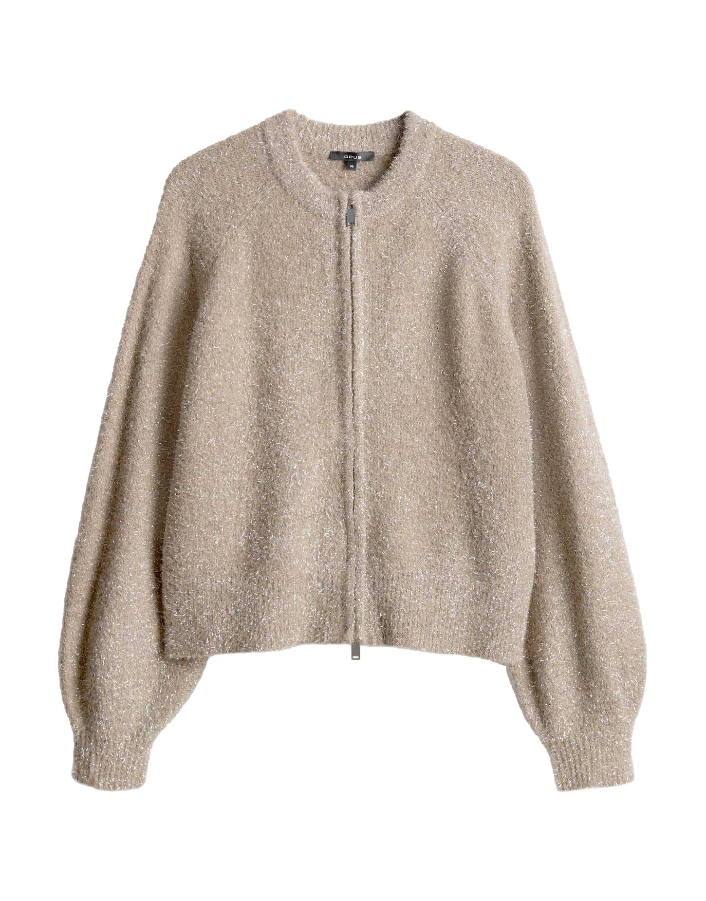 Cardigan en maille à effet peluche - Dosmic