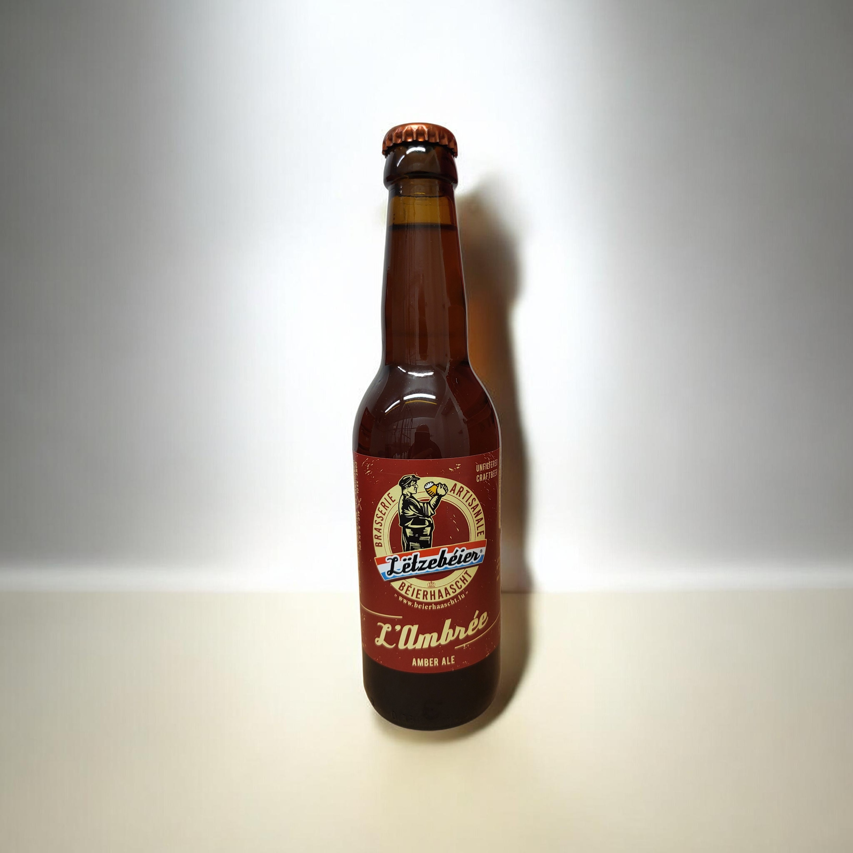 Lëtzebéier L'Ambrée, Beer type: Amber Ale, Béierhaascht
