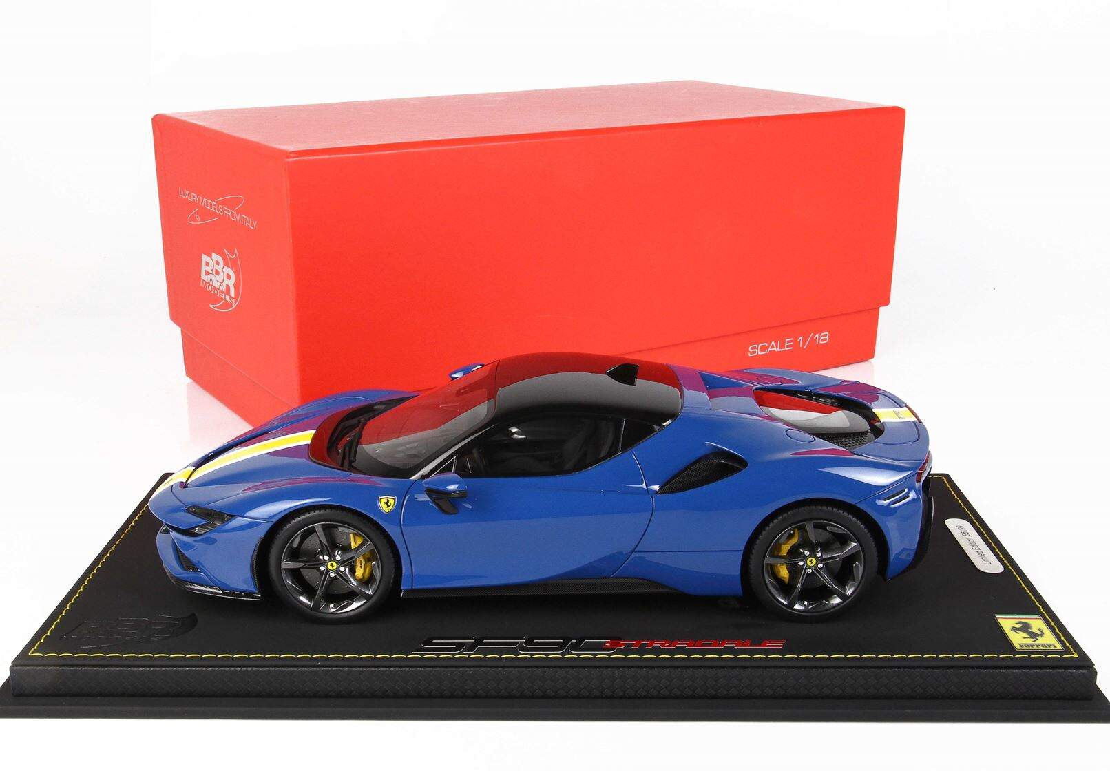BBR -Models P18180F - Ferrari SF90 Stradale Azzurro Dino | Letzshop