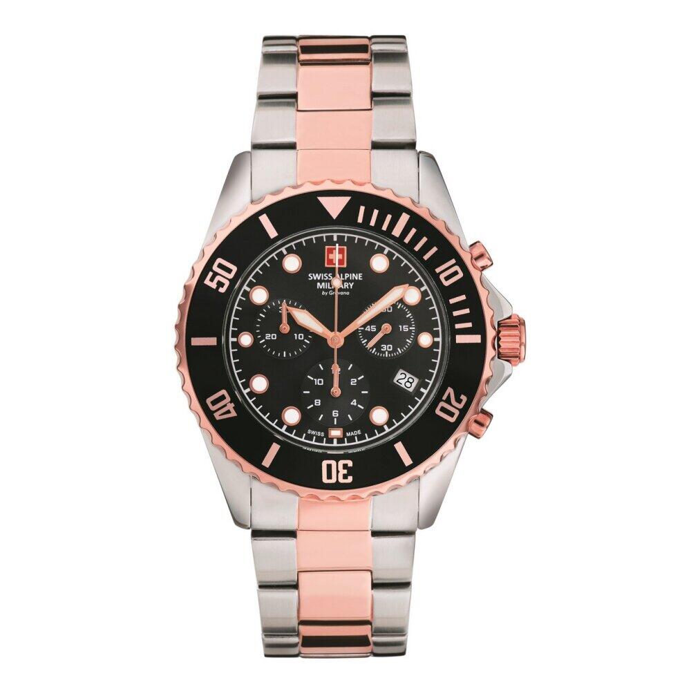 Swiss Alpine Military - 7053.9157 - Montre pour homme - Quartz - Master Diver Chrono