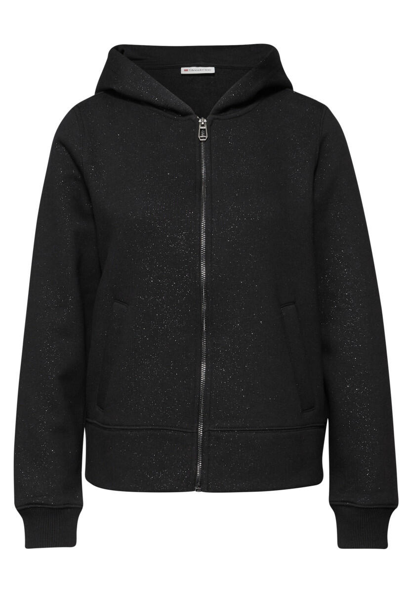 Veste en sweat pailletée