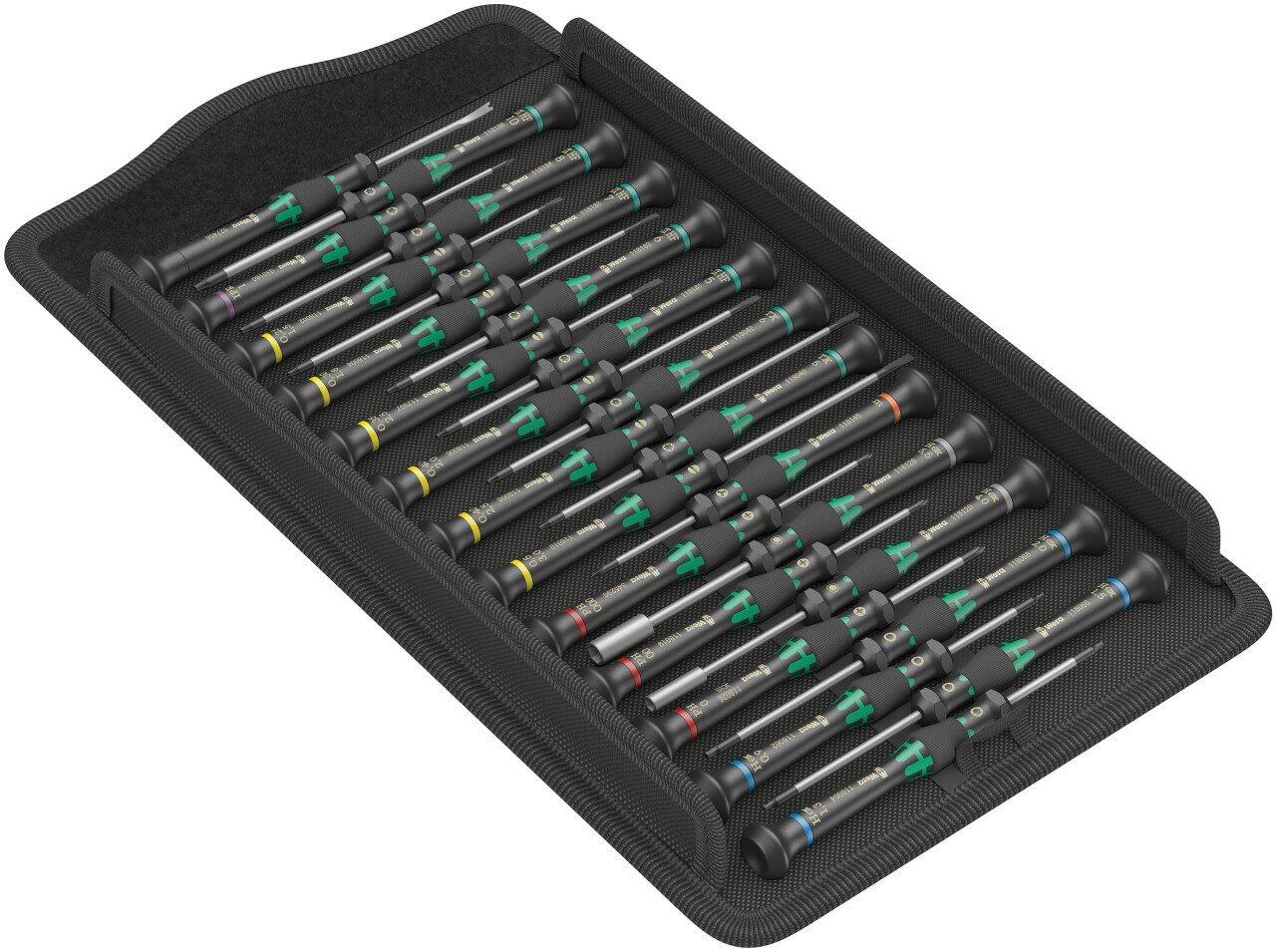 Wera set de tournevis électroniques Kraftform Micro Big Pack 1, 25 pièces
