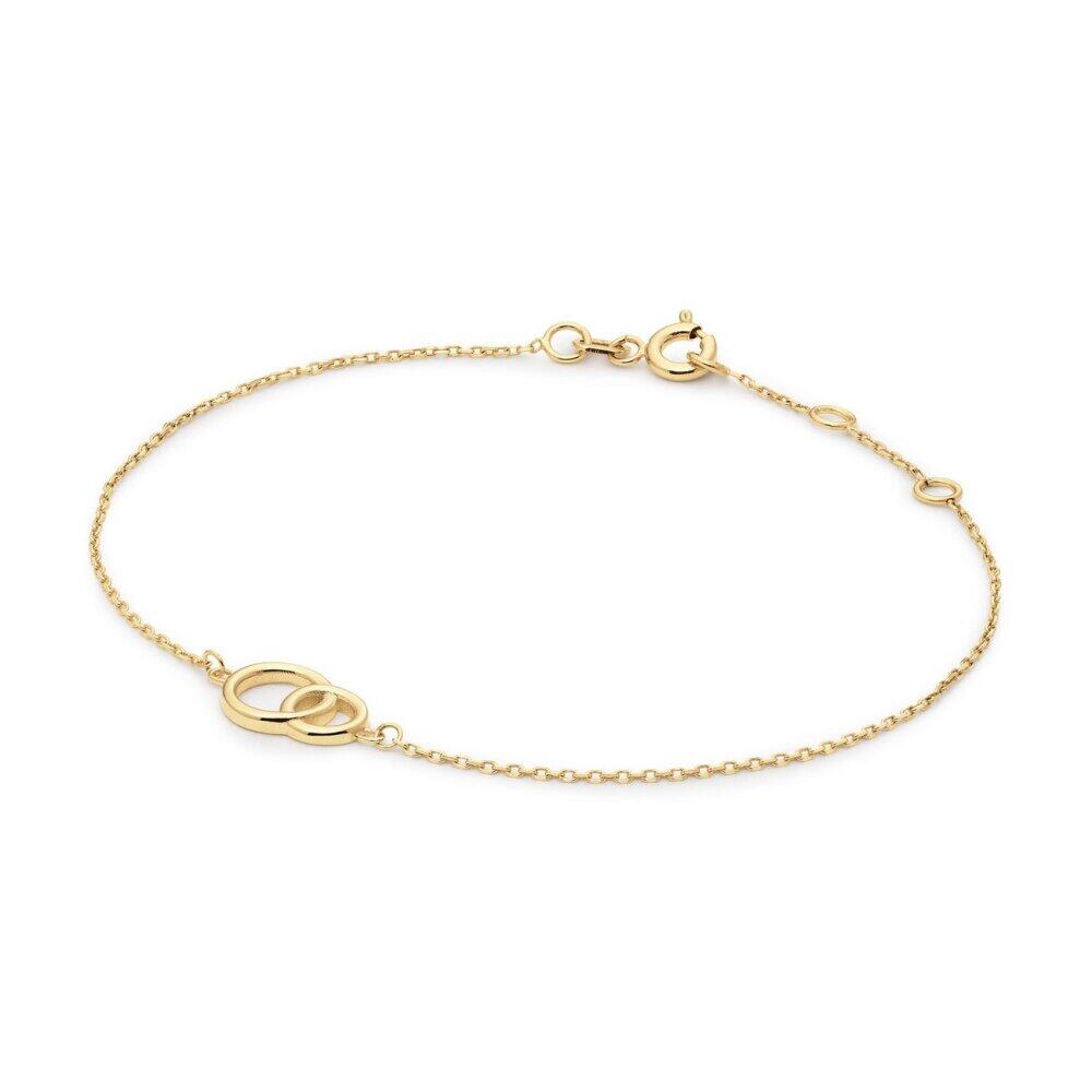 Jackie Gold - JKB25.408 - Bracelet - Women's - 585 Yellow Gold - Giro Doppio - 16-18 cm
