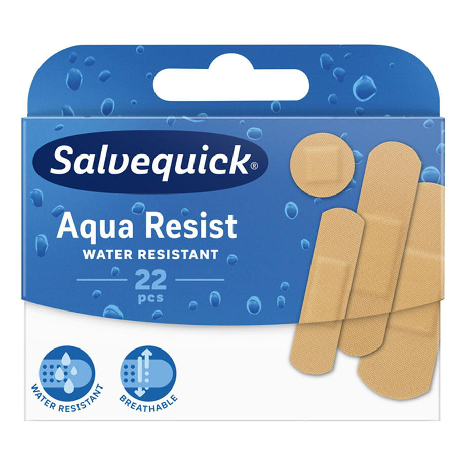Aqua Resist Water Resistant, 22 pieces