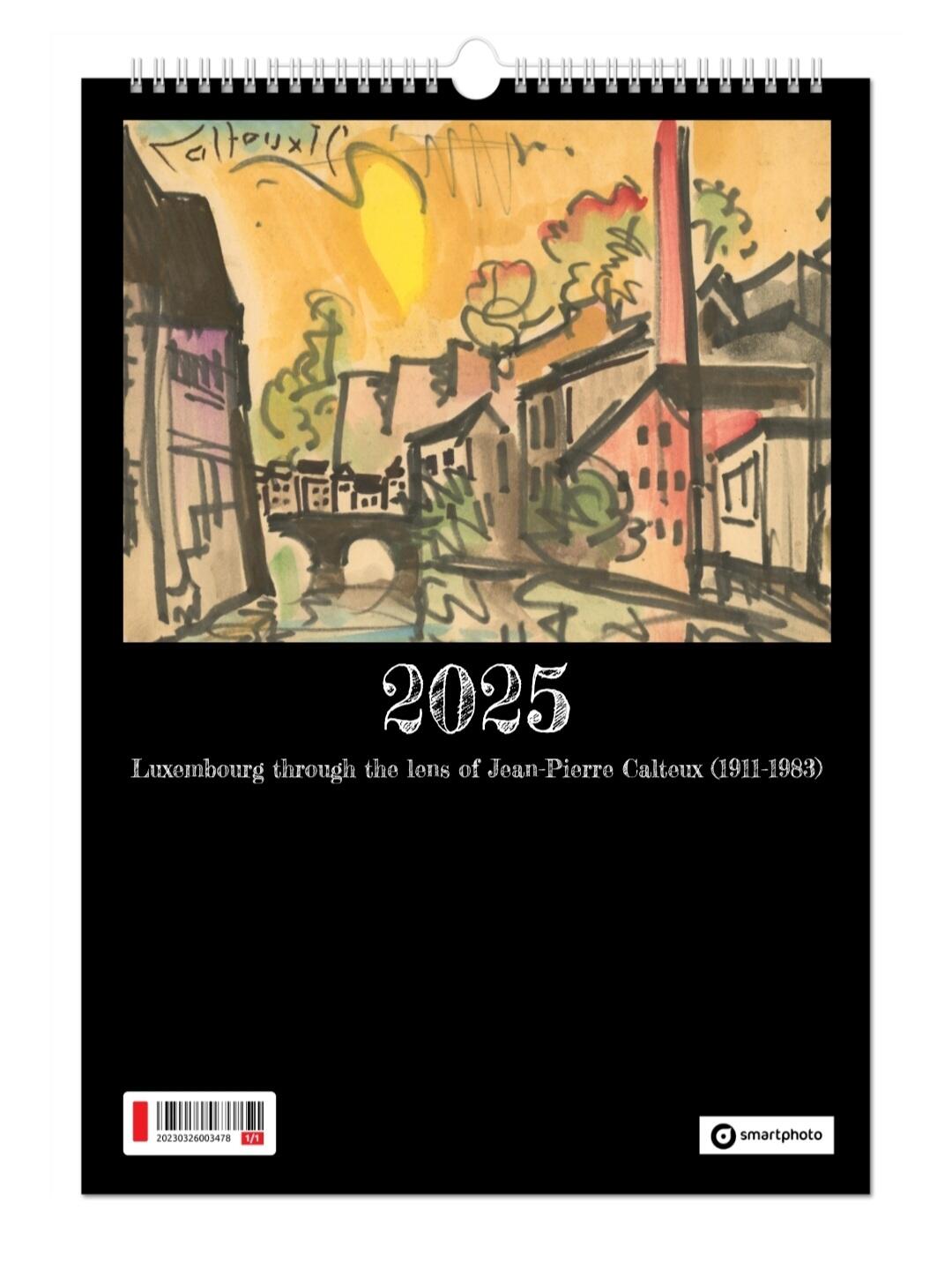 Wandkalender Luxembourg Art Collection 2025