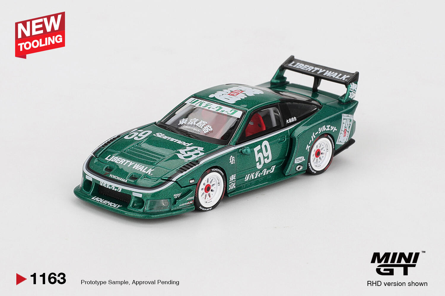 [Vorbestellbar] MINI GT - #MGT01163-R - Nissan LB-Super Silhouette 180SX 2026 TAS - 1/64