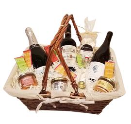 champagne Bourgogne Bordeaux eau-de-vie de fruits Paniers cadeaux gourmands Sommellerie de France Bascharage
