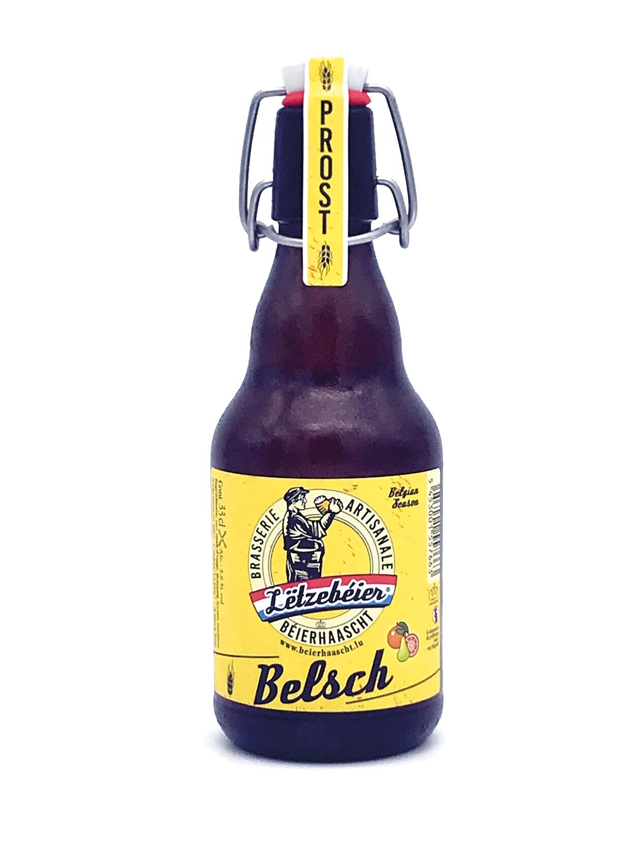 Lëtzebéier BELSCH, light beer Type Blanche, Béierhaascht