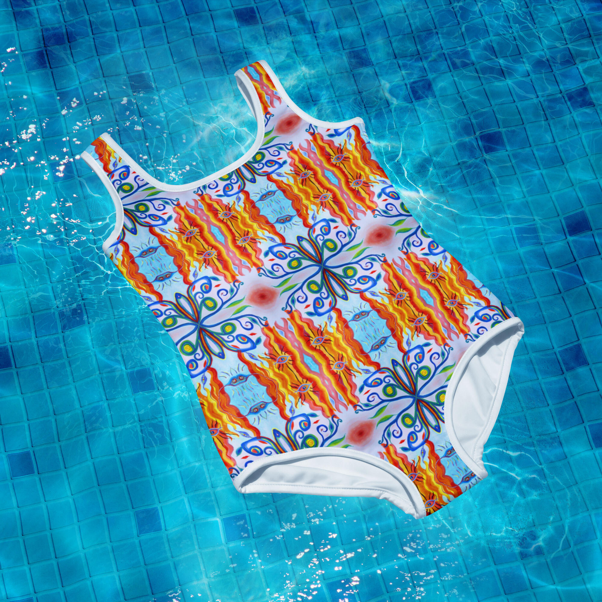 Art Edition Teen Swimsuit: CreArt