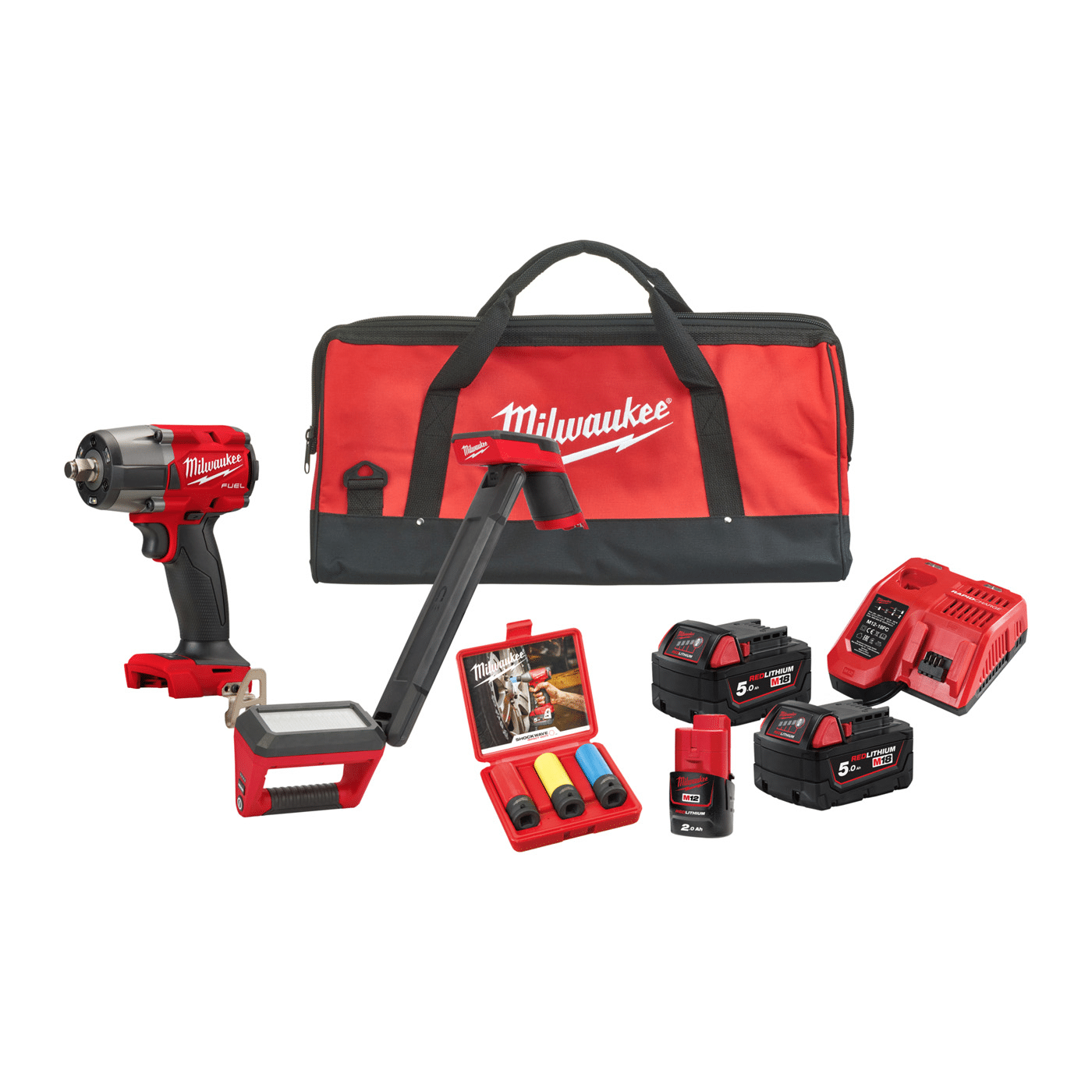 MILWAUKEE - 4933492514- Set 5 outils 12V