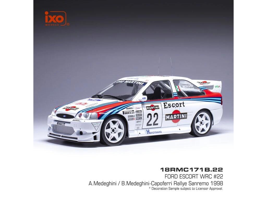 IXO 18RMC171B.22 Ford Escort WRC No. 22 Rally Sanremo | Letzshop IXO 18RMC171B.22 Ford Escort WRC No. 22 Rally Sanremo | Letzshop