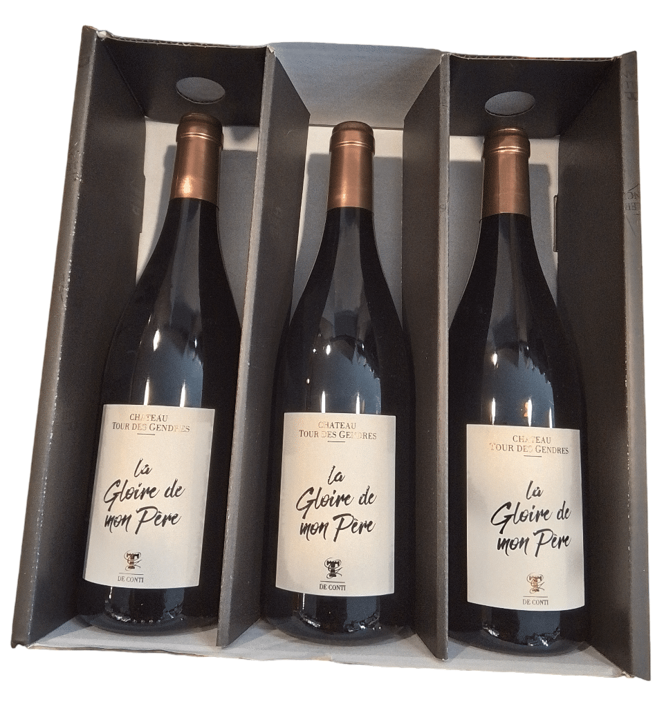 Coffret de vin " Gloire de mon Père " 