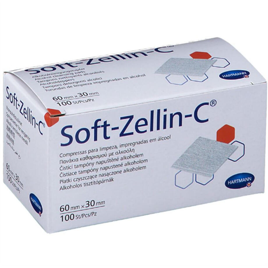 Soft-Zellin, 60 x 30 mm, 100 Stuck