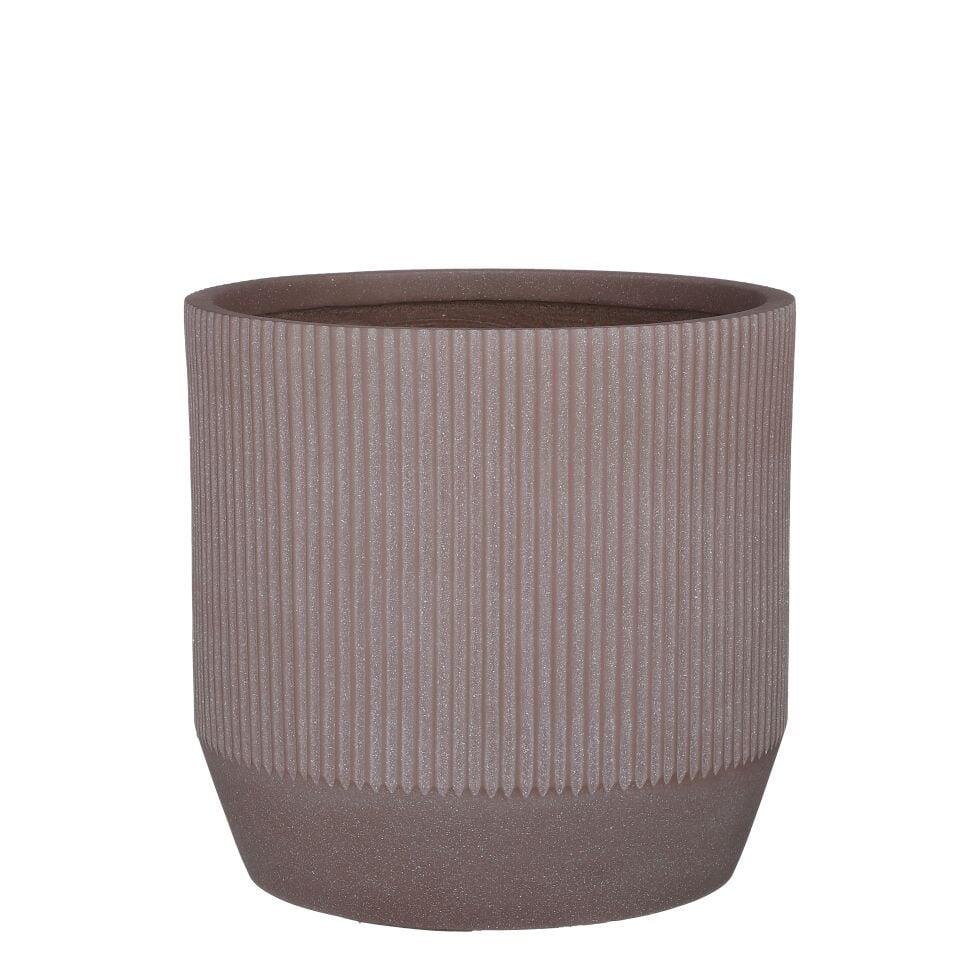 Edelmann Pflanztopf Nuovo Ø 37 x 36 cm taupe