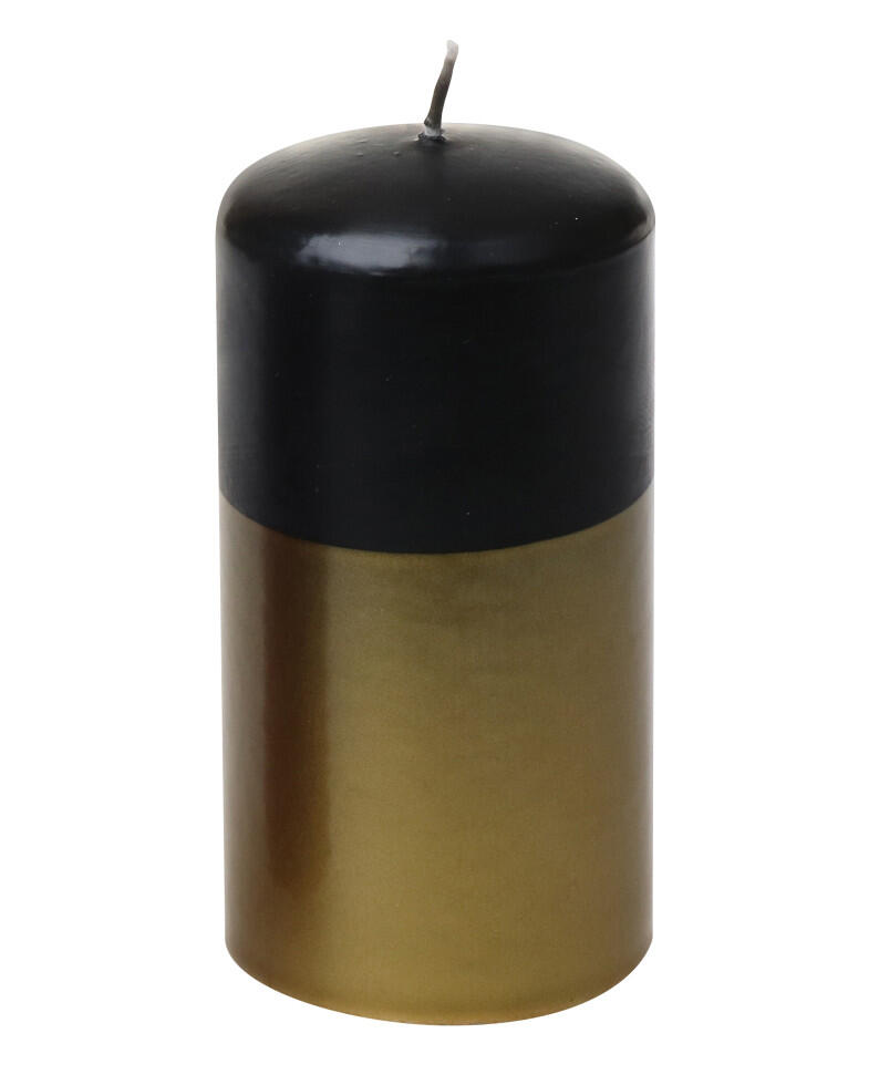 Steinhart pillar candle Christine Ø 5.7 x 11 cm black