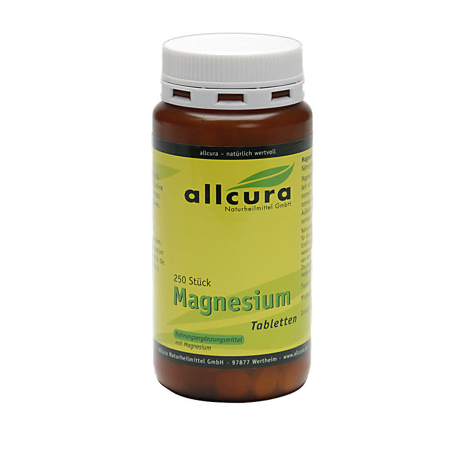 Magnesium, 250 pieces