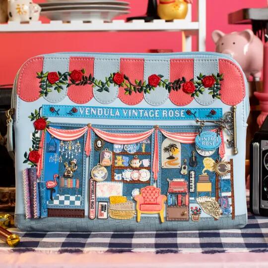 VENDULA LONDON Rose vintage Bella Bag