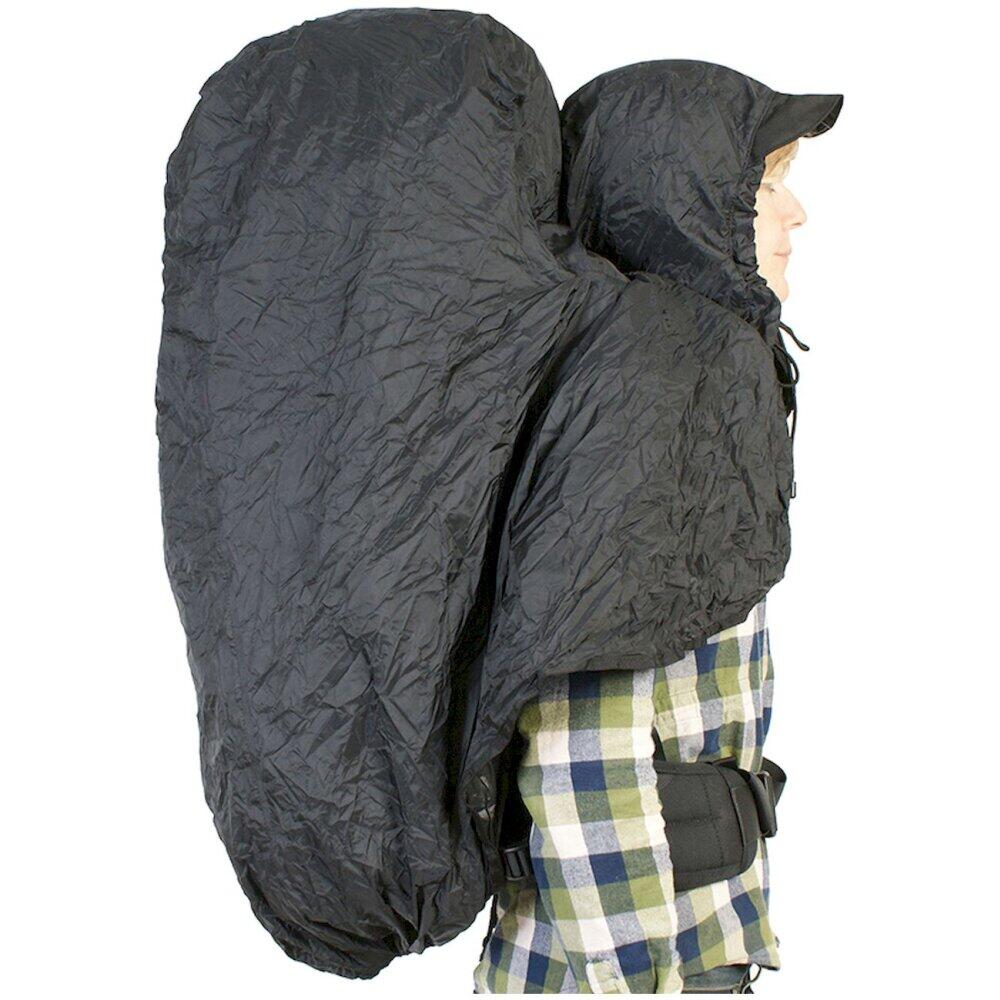 Bach Equipment - B276007-0001M - Accessories Rain Cover Hooded Black M