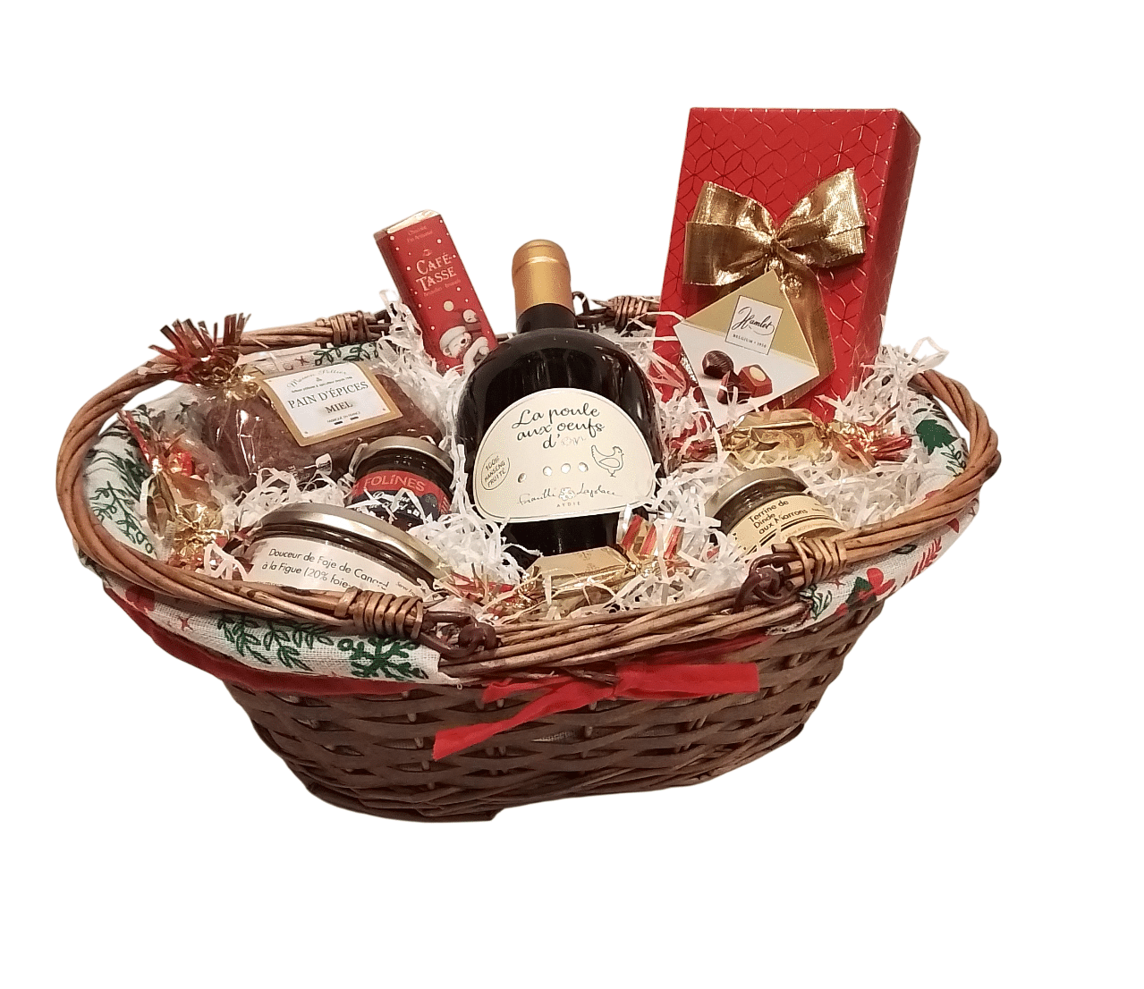 PANIER GARNI - Panier Poule aux oeufs d'Or