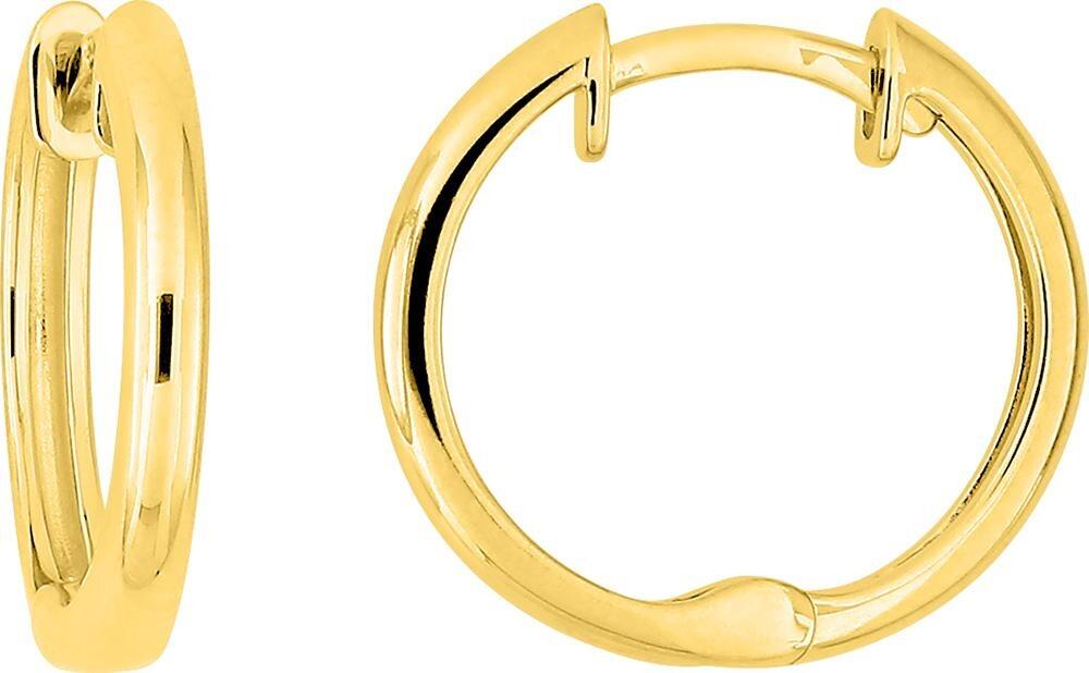 Creolen aus 18K Gelbgold, 8 mm