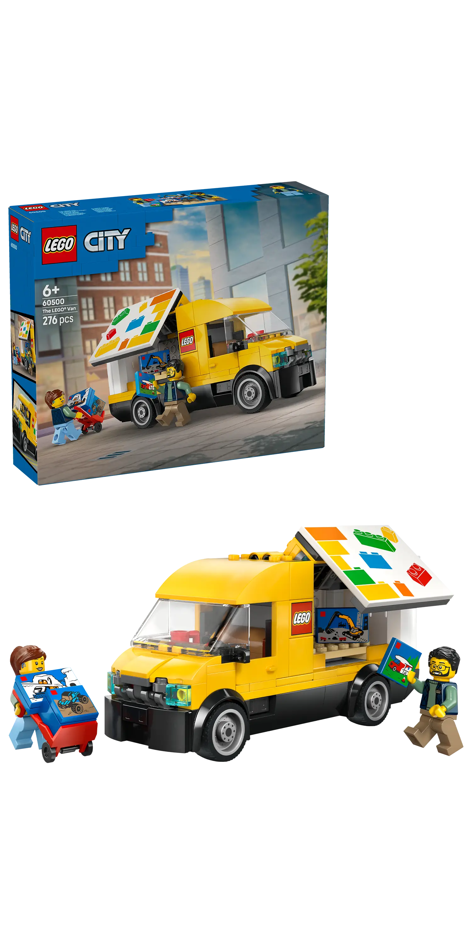 Der LEGO® Lieferwagen (60500)