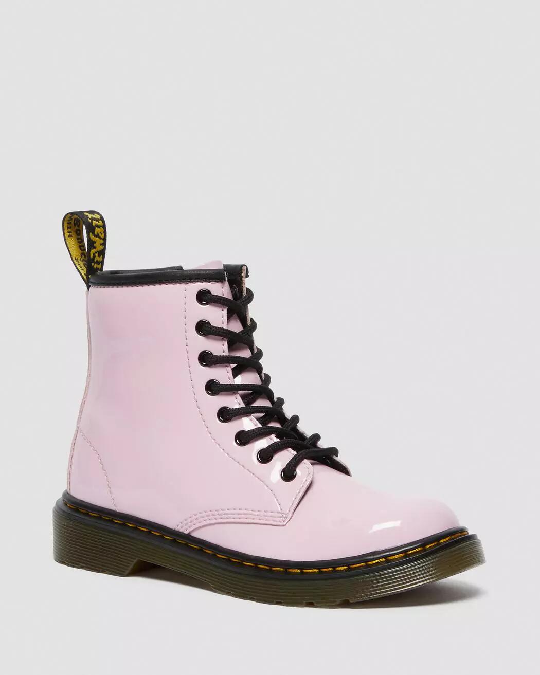 Dr. Martens Lackleder Stiefeletten PATENT LAMPER JUNIOR Letzshop