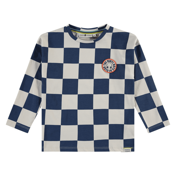 
T-shirt à manches longues bleu taille 104
