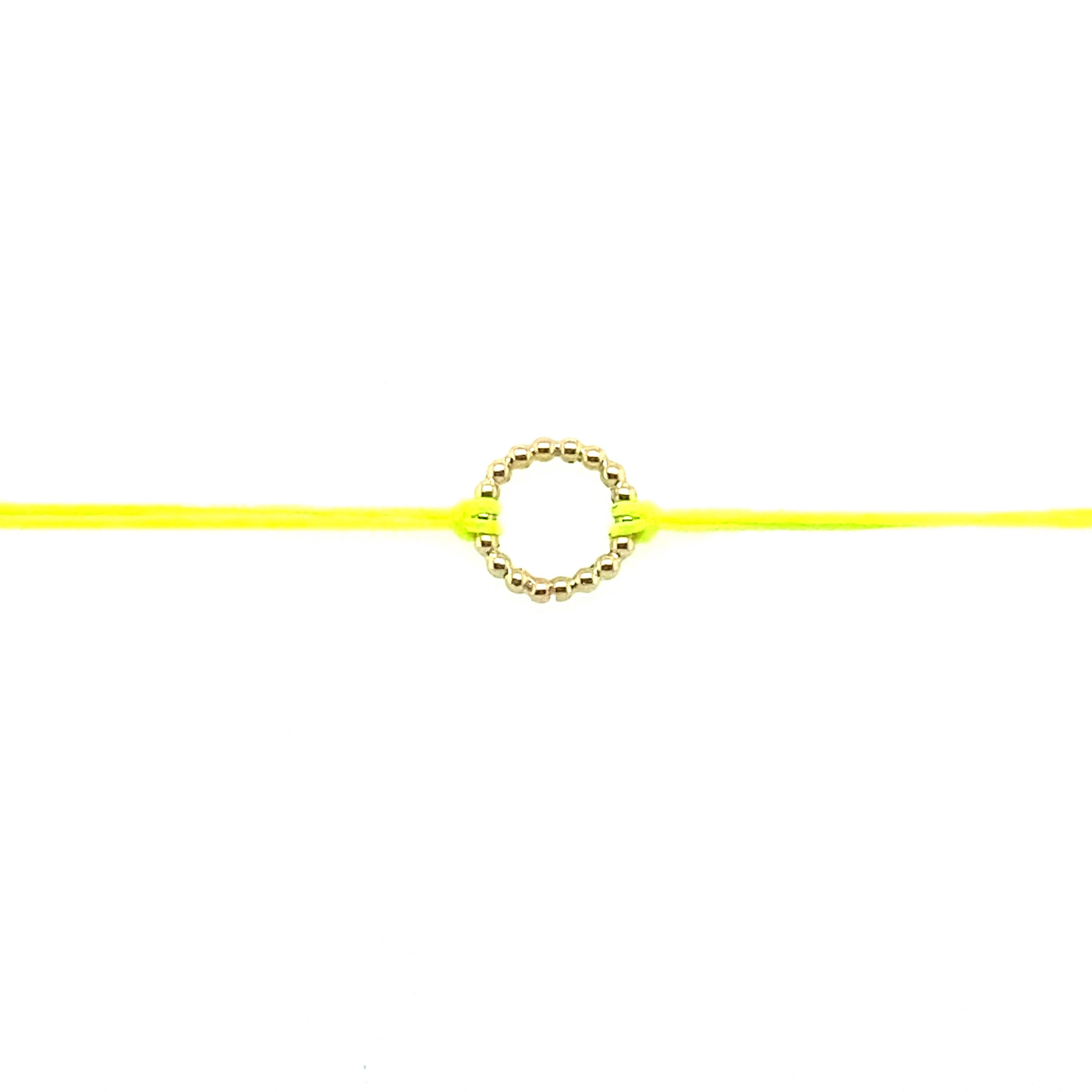 Bracelet avec élément en or jaune 18 kt 750/- /Nancy Fis Jewellery