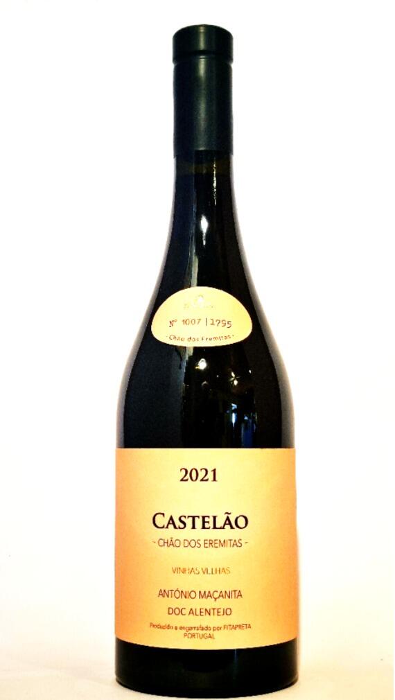 Castelão - Chão dos Eremitas 2021 - Vinhos Fitapreta - Alentejo Portugal - Rotwein
