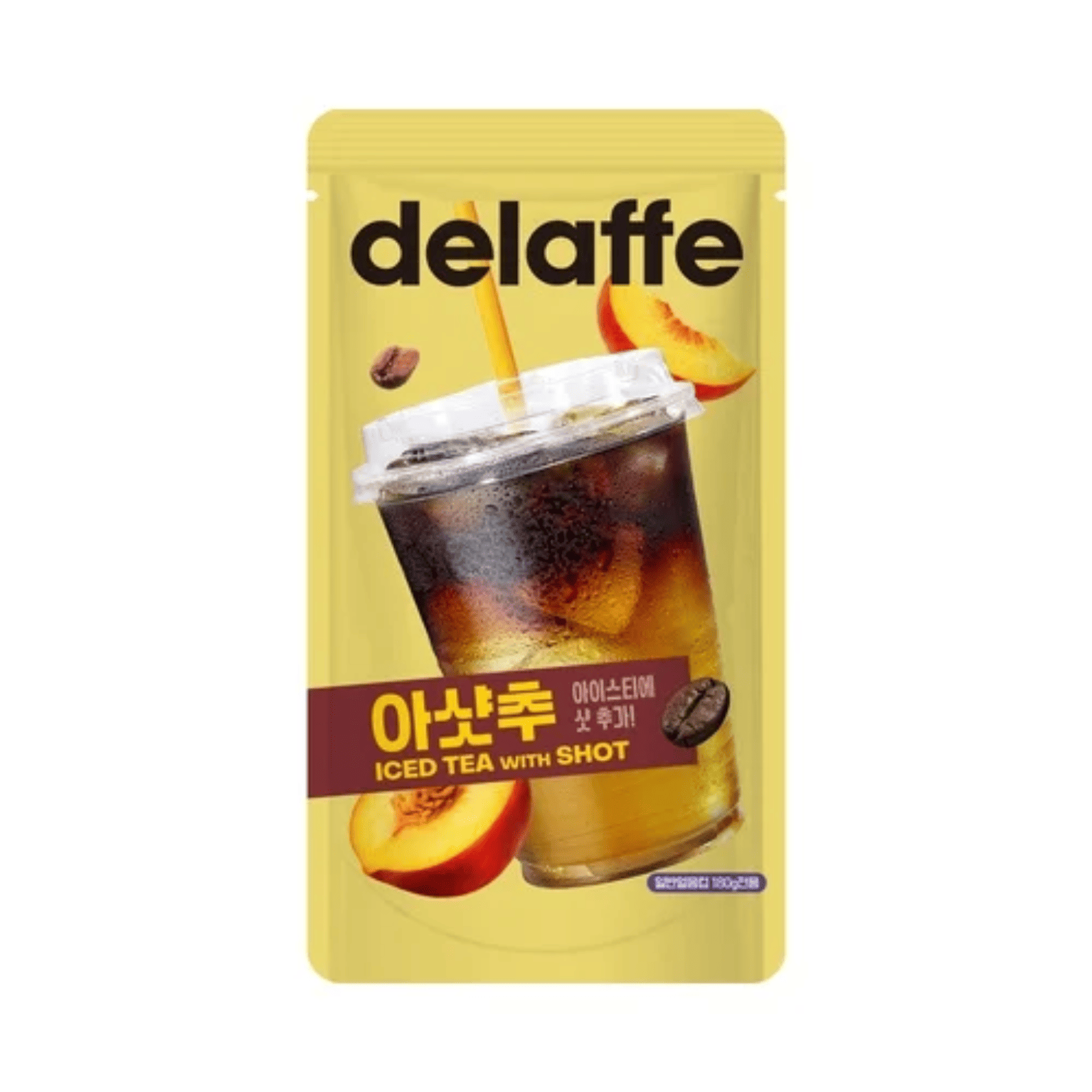 Delaffe - Korean drink with iced tea flavor and a shot of espresso - 230ml