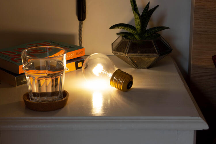 SUCK UK Cordless Filament Light Bulb - Ideal as a table