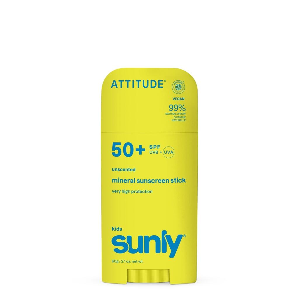 Mineralischer Sonnenstick für Gesicht und Körper – Kinder – SPF 50 – Duftfrei