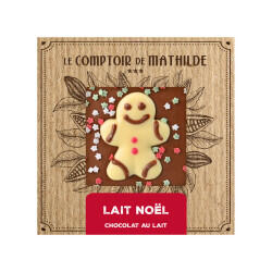 Noël - Tablette Chocolat au Lait - 80g