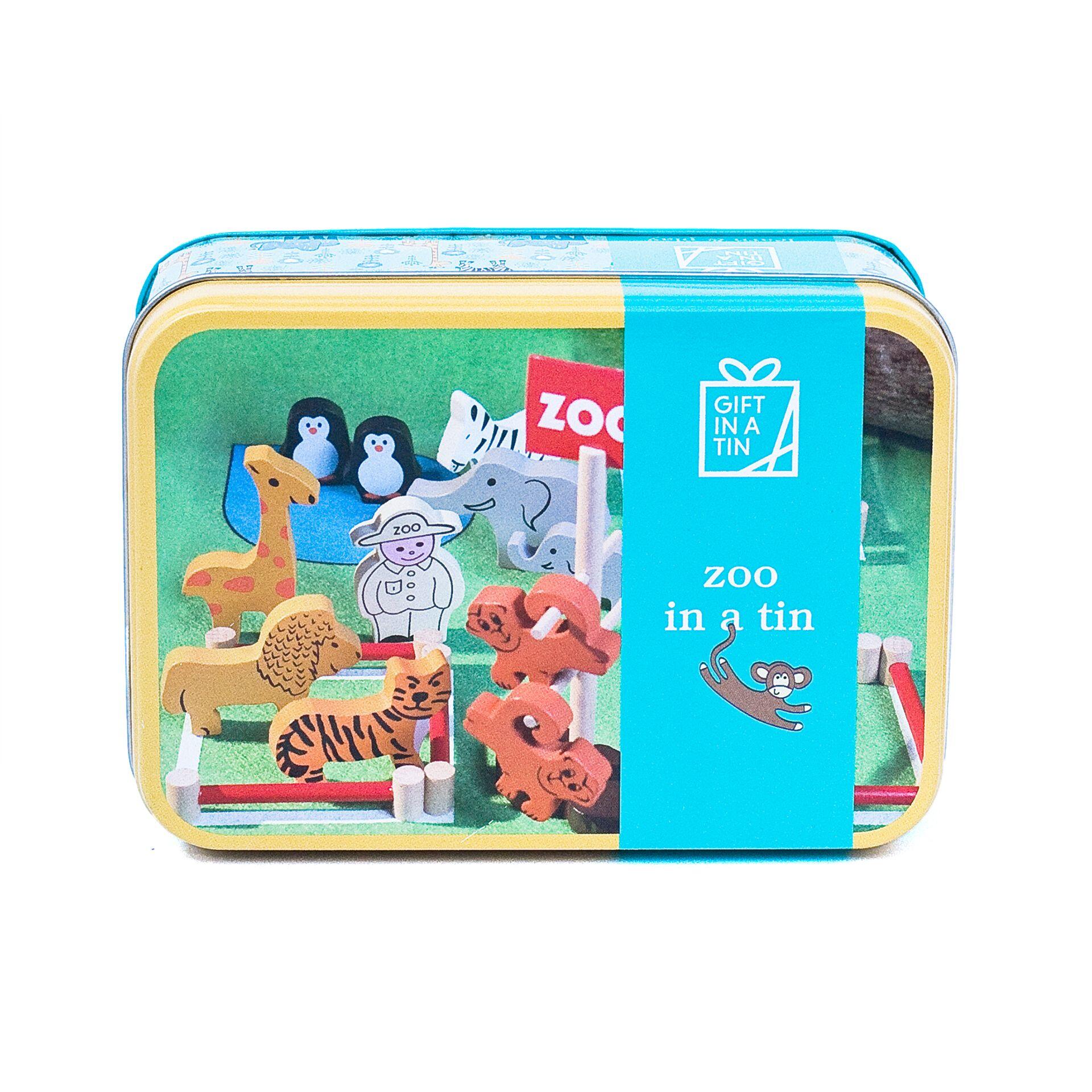 Zoo dans une Boîte Métallique | Gift in a Tin by APPLES TO PEARS®
