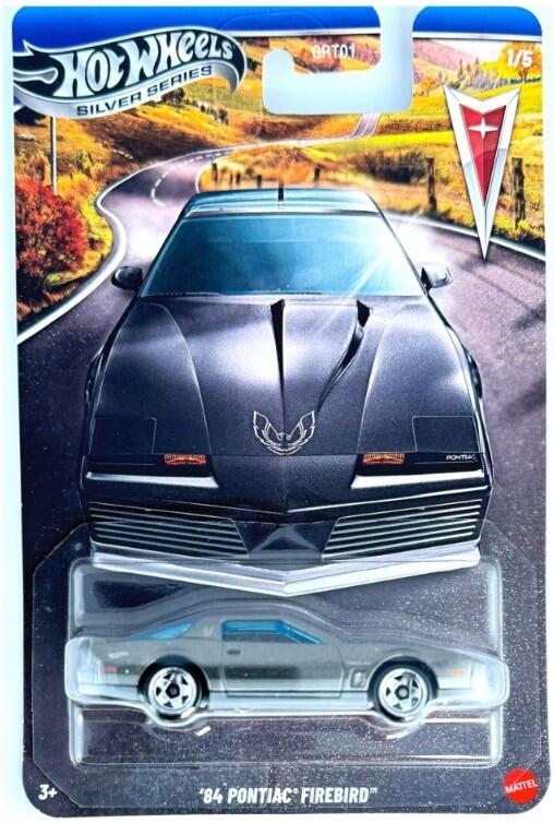 Hot Wheels - Silver Series - #GRT01 JKY09 - '84 Pontiac Firebird - 1/64