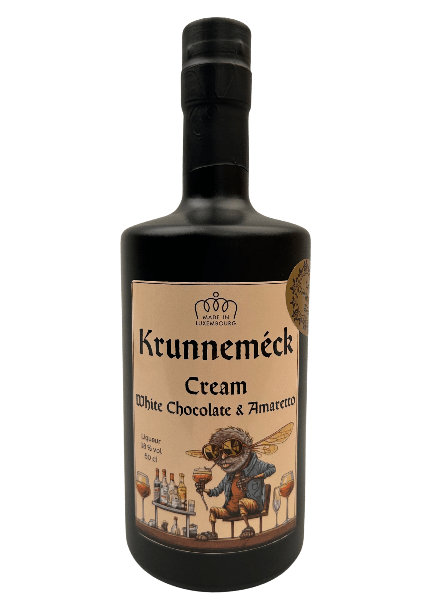 Krunneméck White Choco + Amaretto Crème 18% 50cl