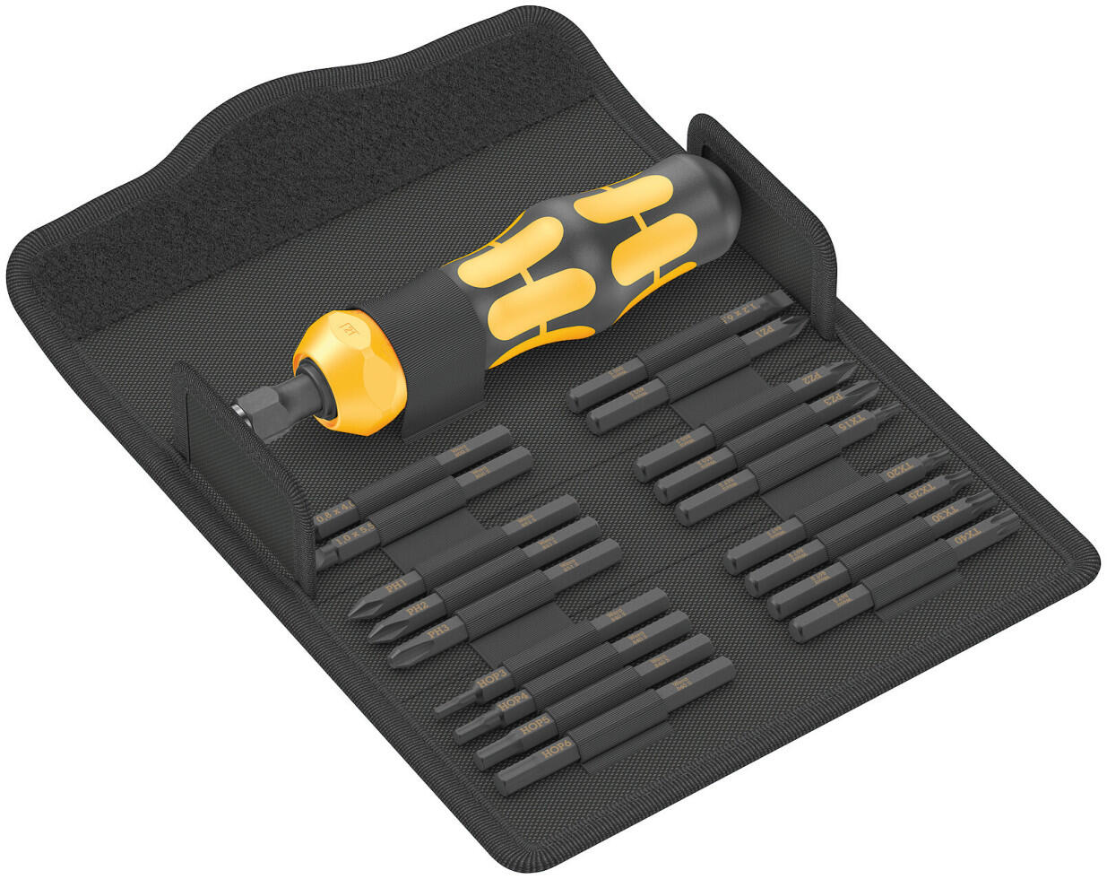 Jeu de tournevis Wera Kraftform Kompakt 900 – Set 1 – 19 pièces