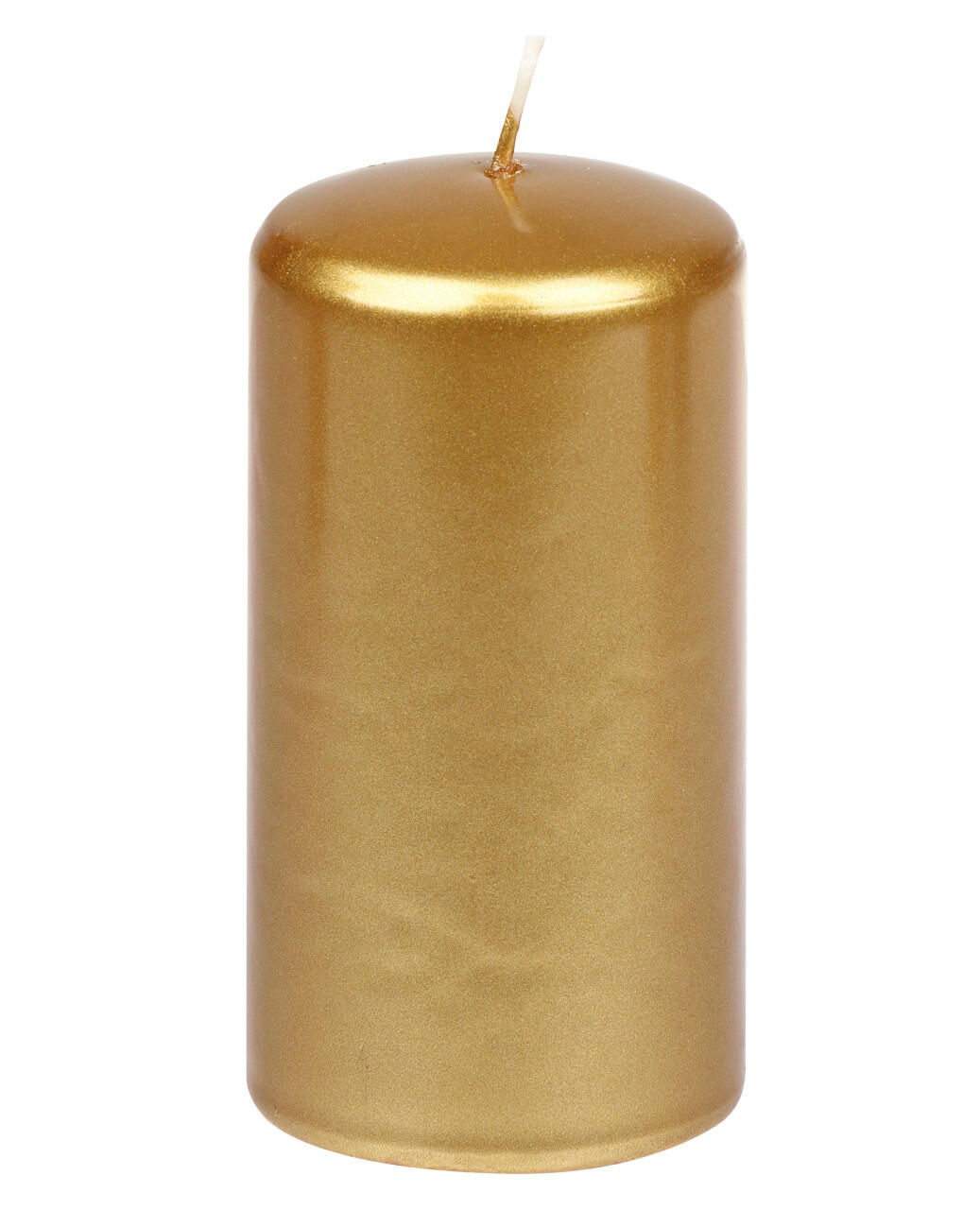 Steinhart Pillar Candle Brilliance Ø 5.7 x 11 cm Gold