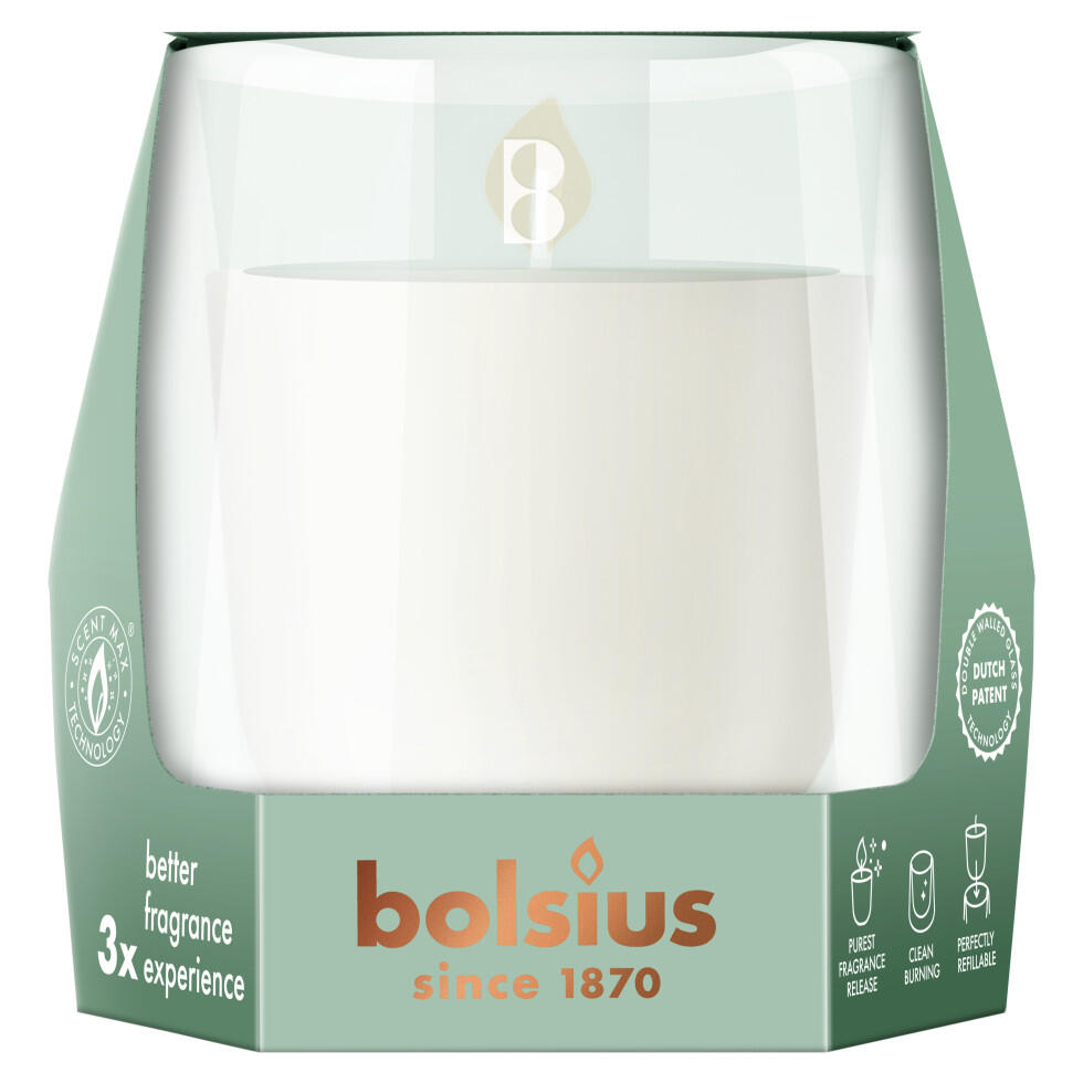Bolsius Cleanlight Duftglas Starterkit vanilla & tonka bean