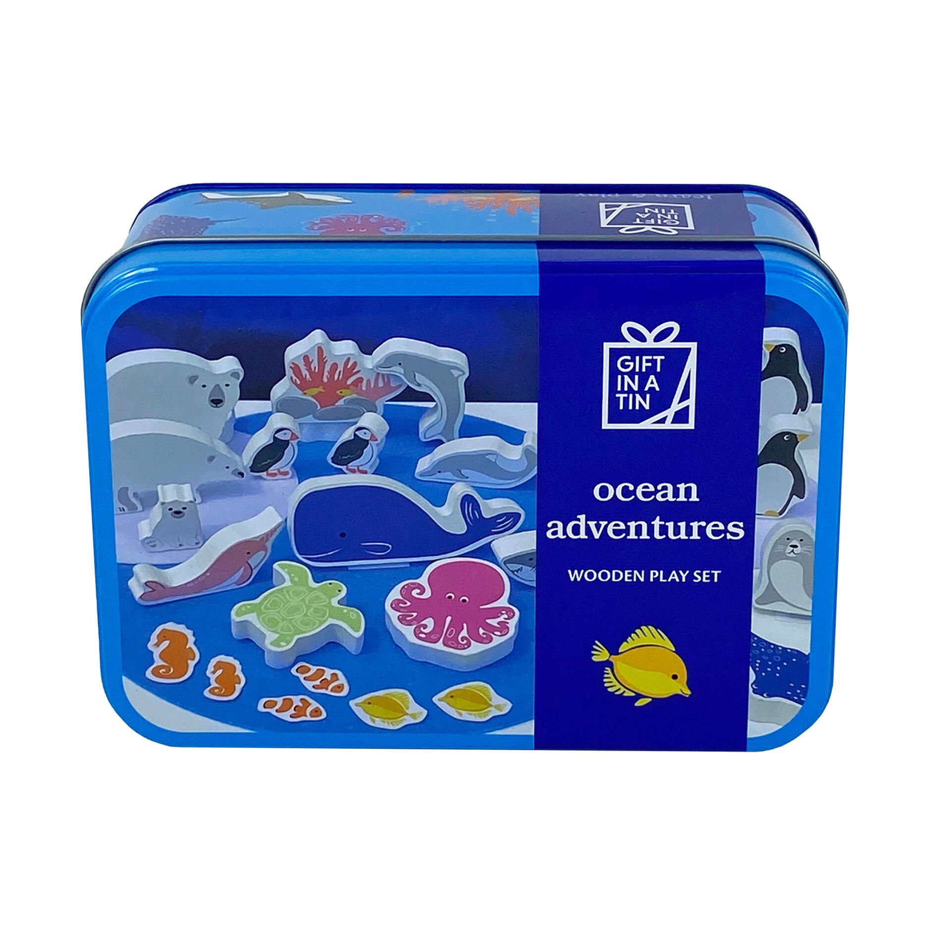 Ocean Adventures – Set de Jeu | Gift in a Tin by APPLES TO PEARS®