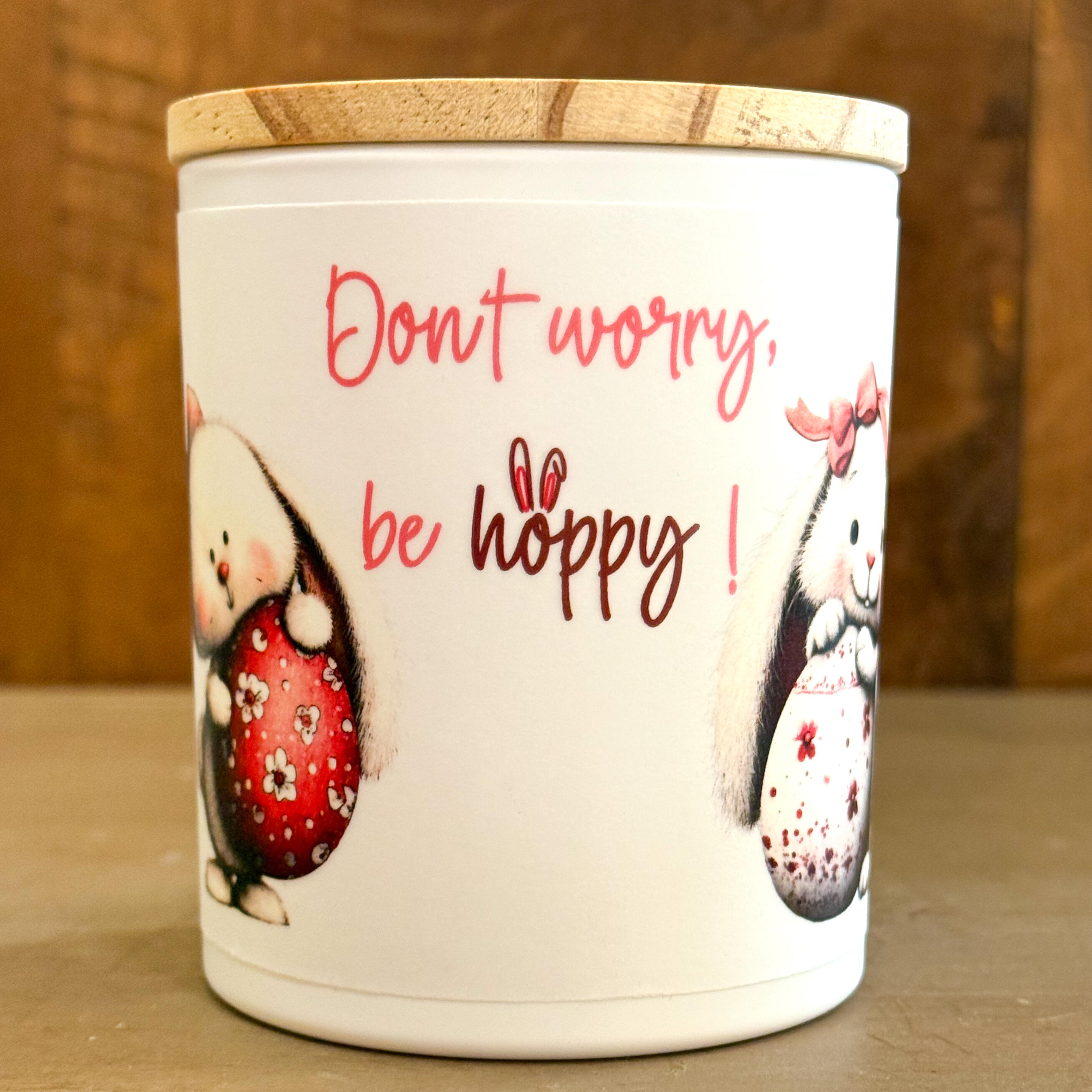 Photophore  "Don´t worry be hoppy"