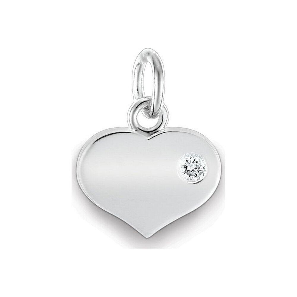 Quinn pendentif cœur en argent 024 9052