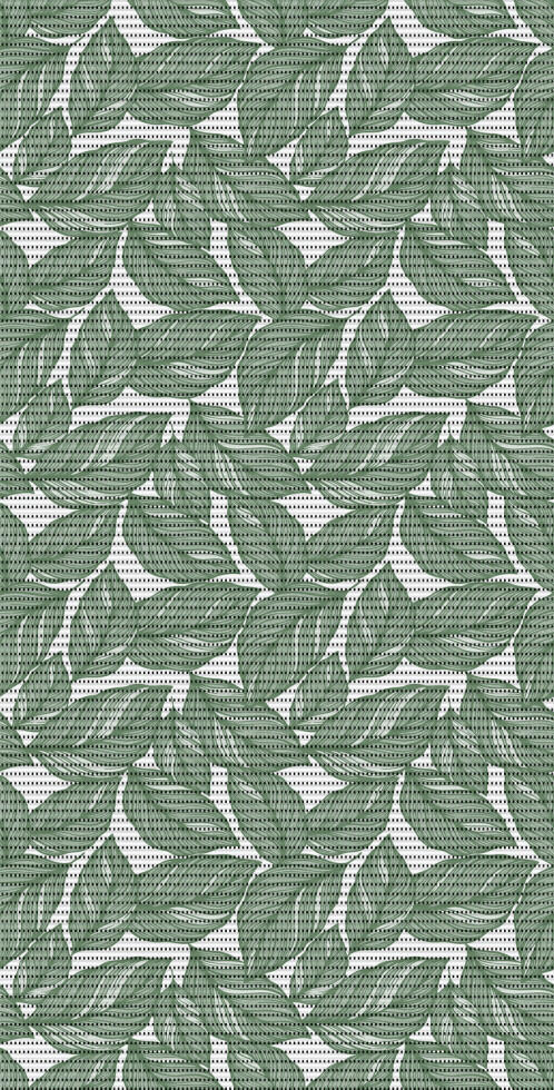 d-c-fix Soft Foam Mat Tropicana 200 x 65 cm white/green