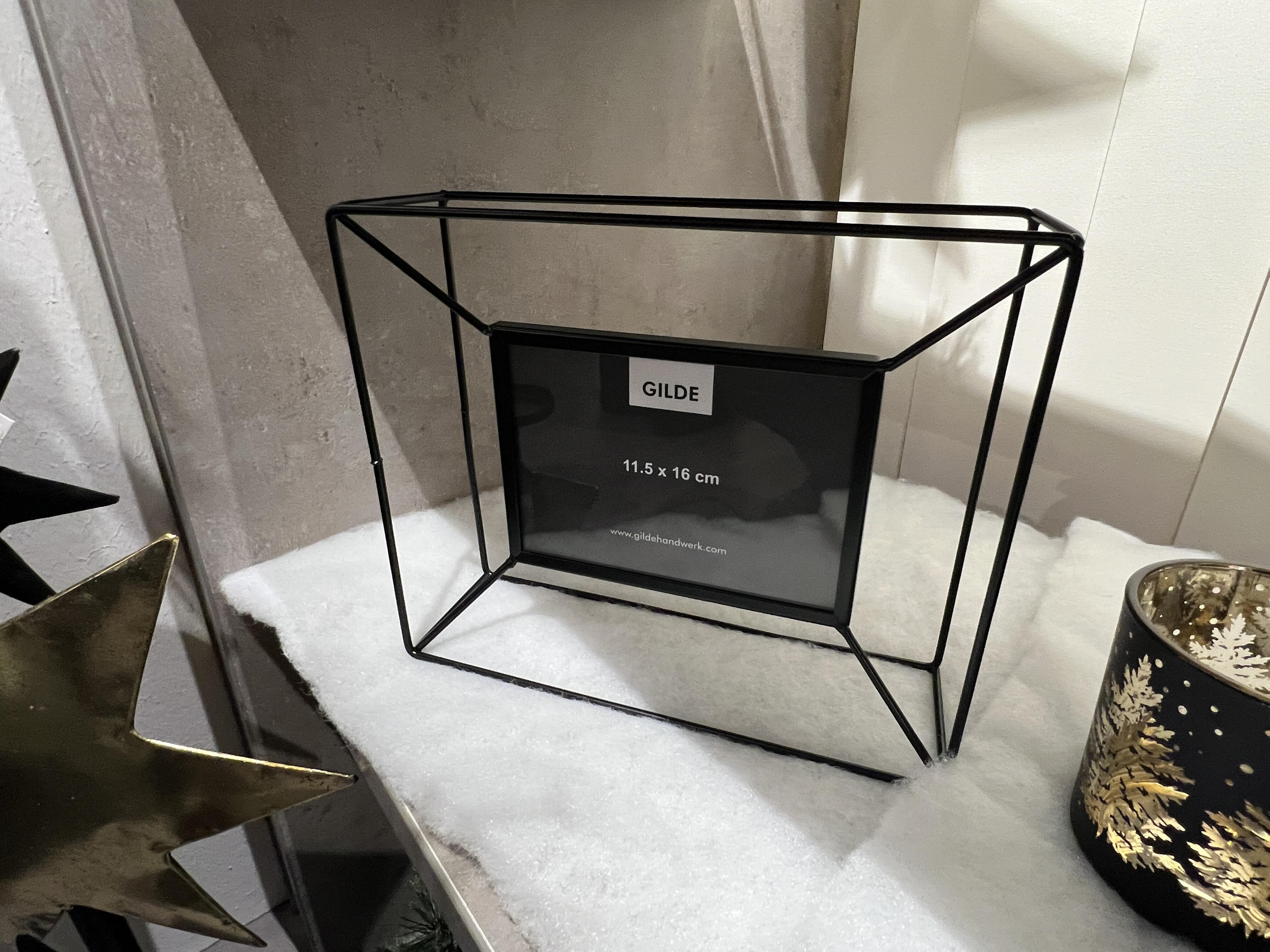 Large metal photo frame